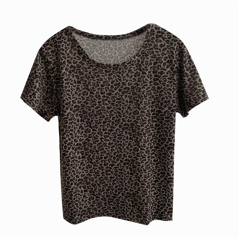 Animal-print cotton t-shirt | Womens T-Shirts Clothing T-Shirts