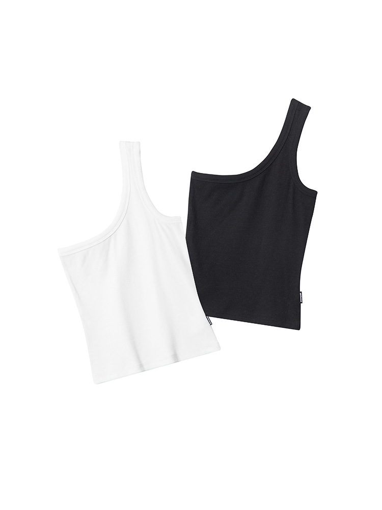 Asymmetrical cotton top | Womens Tops Clothing Tops