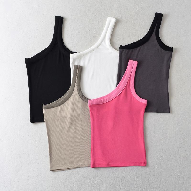 Asymmetrical cotton top | Womens Tops Clothing Tops