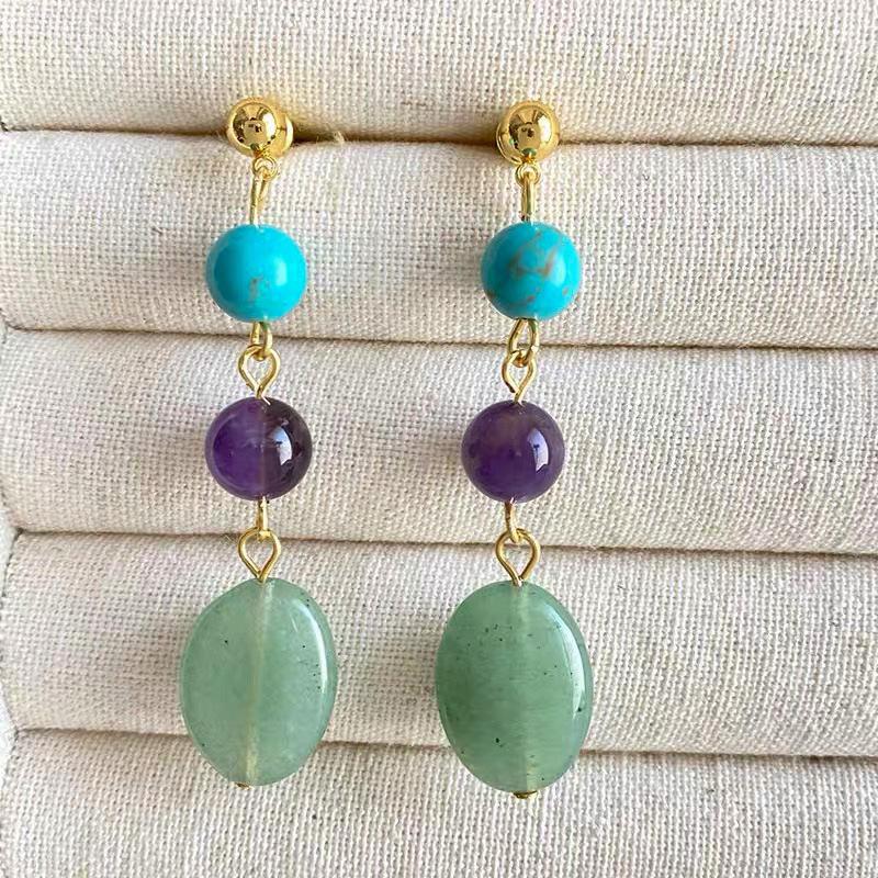 Beaded pendant earrings | Womens Earrings Earrings Earrings