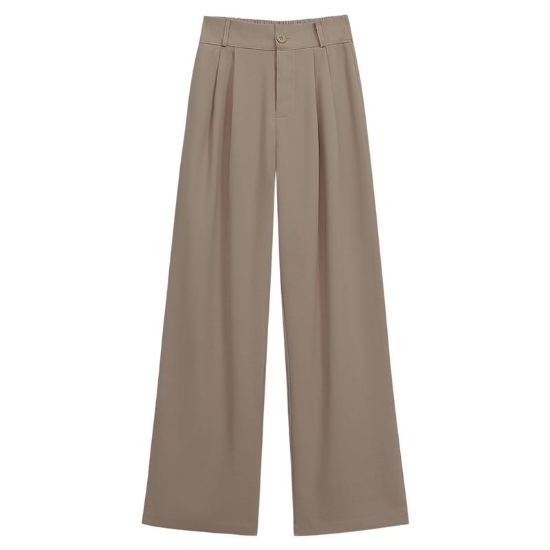 Belt straight-fit pants | Womens Trousers Clothing Trousers