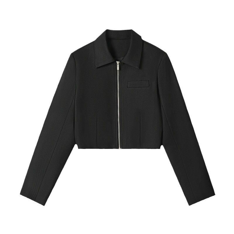 Buttoned cropped jacket | Womens Jackets Clothing Jackets