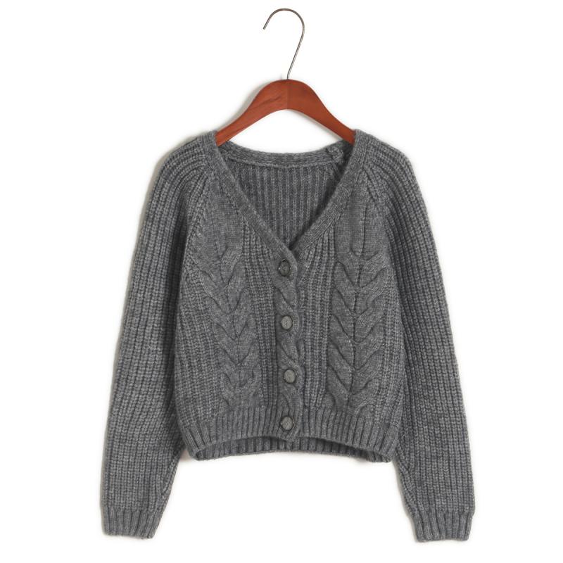 Buttoned knit braided cardigan | Womens Sweaters & Cardigans Clothing Sweaters & Cardigans