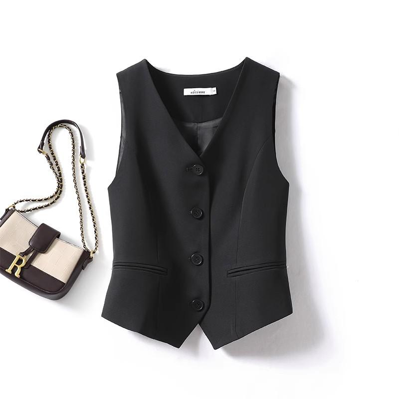 Check wool-blend suit vest | Womens Vests Clothing Vests