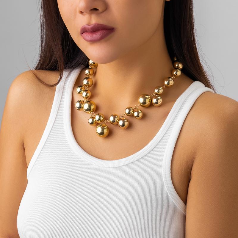 Combined beads necklace | Womens Necklaces Jewellery Necklaces