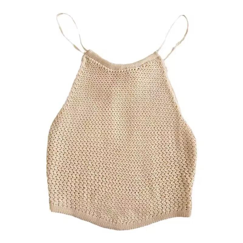 Crochet knitted top | Womens Tops Clothing Tops