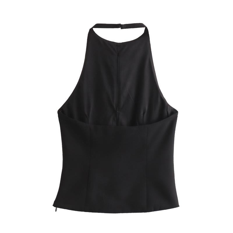 Crop top with wide straps | Womens Tops Clothing Tops