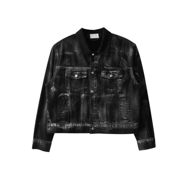 Denim jacket with contrast collar | Womens Jackets Clothing Jackets