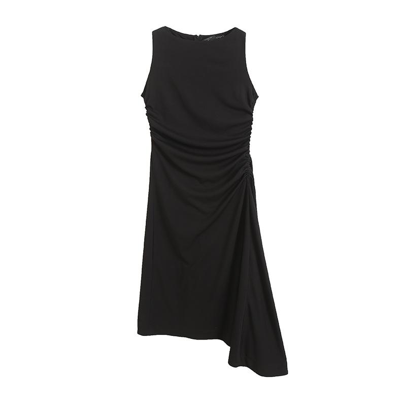 Draped flared dress | Womens Dresses & Jumpsuits Clothing Dresses & Jumpsuits