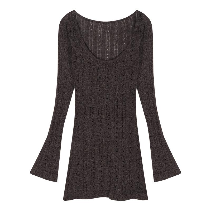 Dress with an unstitched knit | Womens Dresses & Jumpsuits Clothing Dresses & Jumpsuits