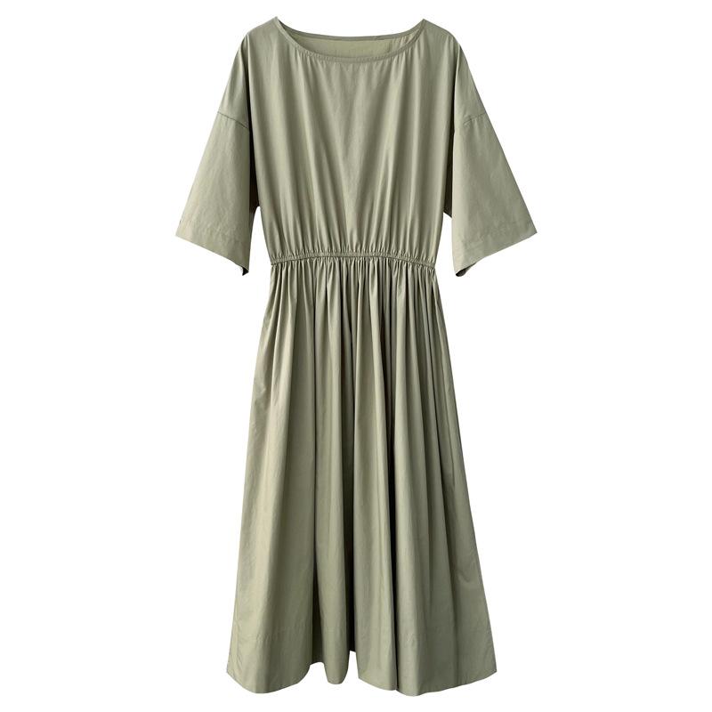 Elastic waist pleated dress | Womens Dresses & Jumpsuits Clothing Dresses & Jumpsuits