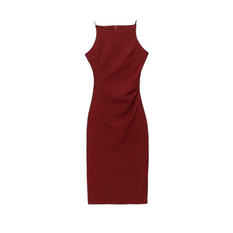 Fitted halter-neck dress | Womens Dresses & Jumpsuits Clothing Dresses & Jumpsuits