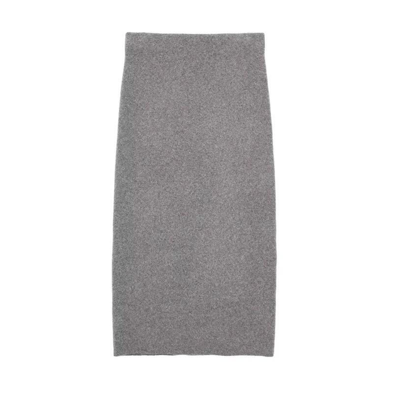 Flared knitted skirt | Womens Skirts Clothing Skirts