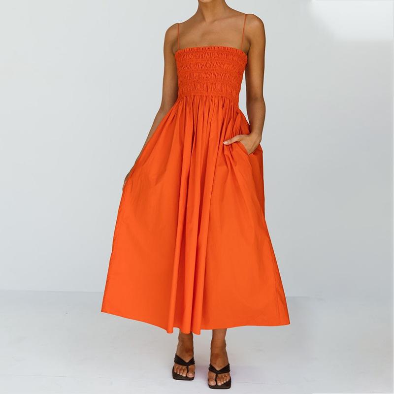 Flared midi-dress | Womens Dresses & Jumpsuits Clothing Dresses & Jumpsuits