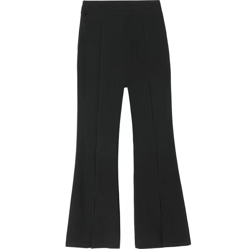 Flared pants with seams | Womens Trousers Clothing Trousers