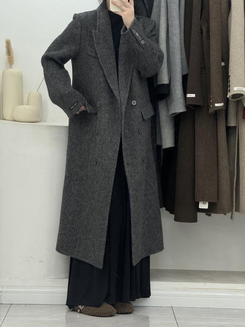 Flecked wool-blend coat | Womens Coats Clothing Coats