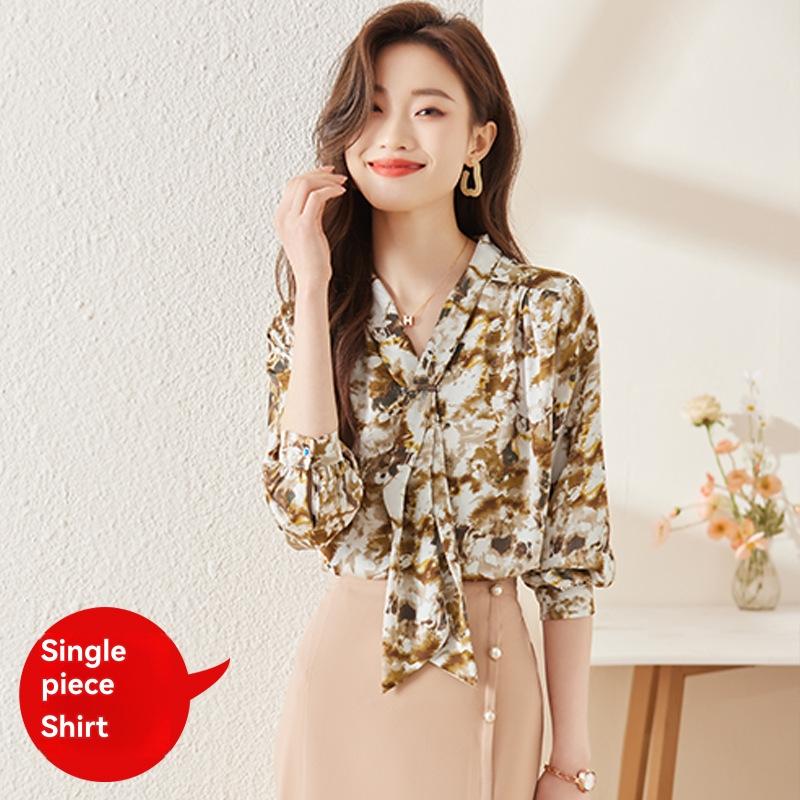 Floral print crossover blouse | Womens Shirts & Blouses Clothing Shirts & Blouses