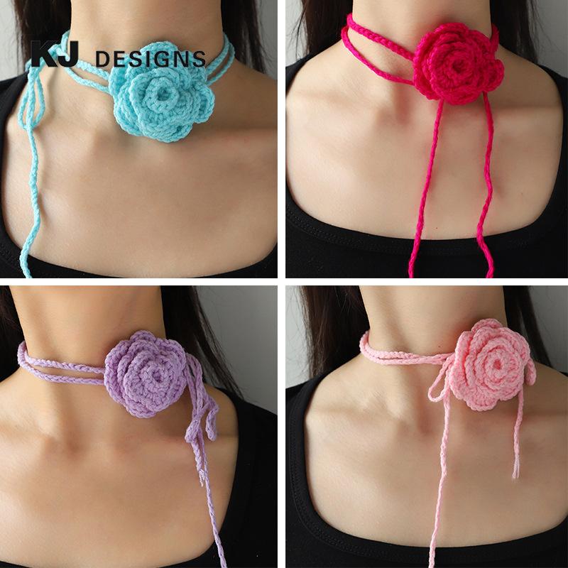 Flower choker necklace | Womens Necklaces Jewellery Necklaces