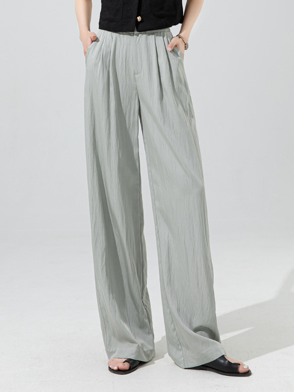 Flowy satin pants | Womens Trousers Clothing Trousers