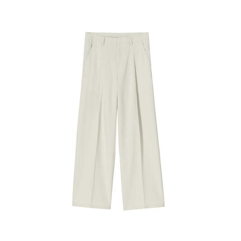 Flowy straight-fit pants | Womens Trousers Clothing Trousers