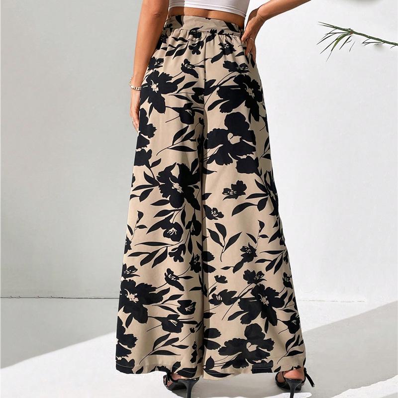 Fluid floral-print pants | Womens Trousers Clothing Trousers