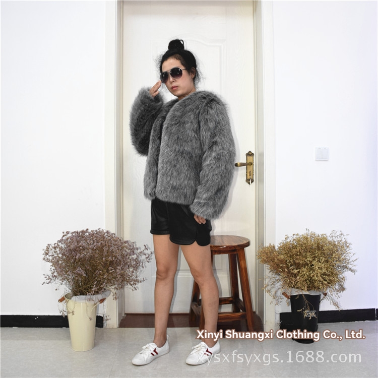 Fur effect jacket | Womens Jackets Clothing Jackets