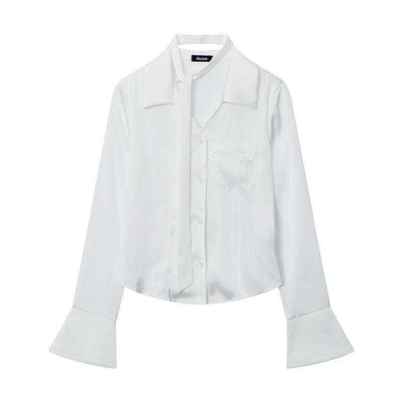 Gathered details cotton shirt | Womens Shirts & Blouses Clothing Shirts & Blouses