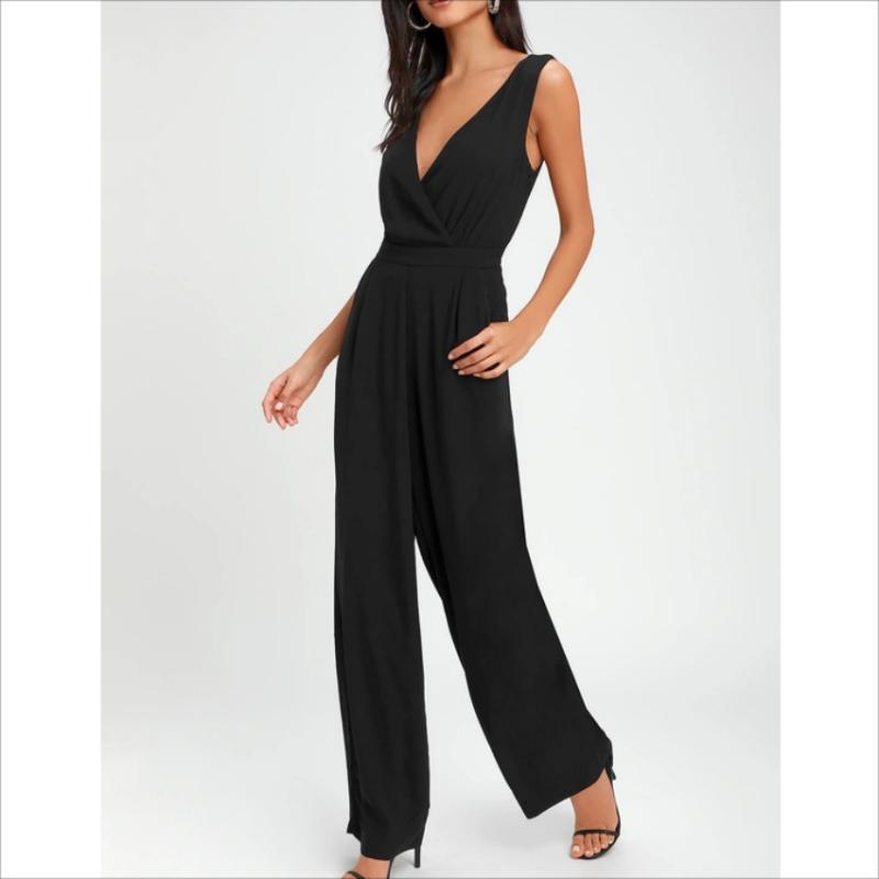 Halter-neck jumpsuit with belt | Womens Dresses & Jumpsuits Clothing Dresses & Jumpsuits