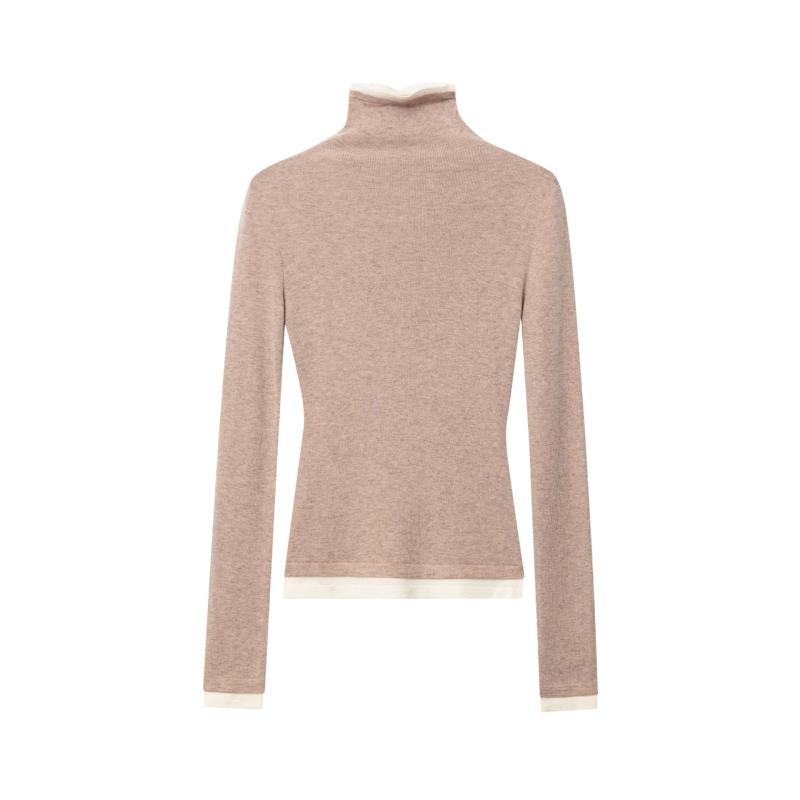 High collar ribbed knit sweater | Womens Sweaters & Cardigans Clothing Sweaters & Cardigans