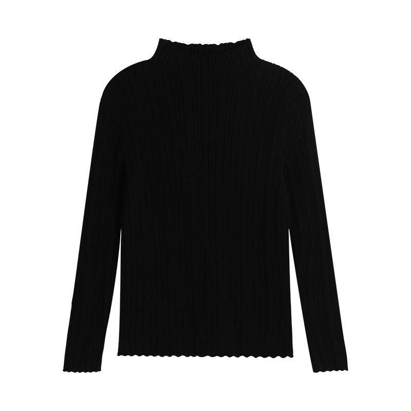 High collar ribbed knit sweater | Womens Sweaters & Cardigans Clothing Sweaters & Cardigans