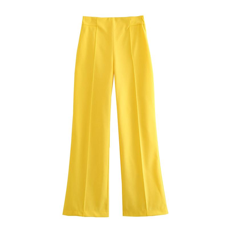 High-waist flared pants | Womens Trousers Clothing Trousers