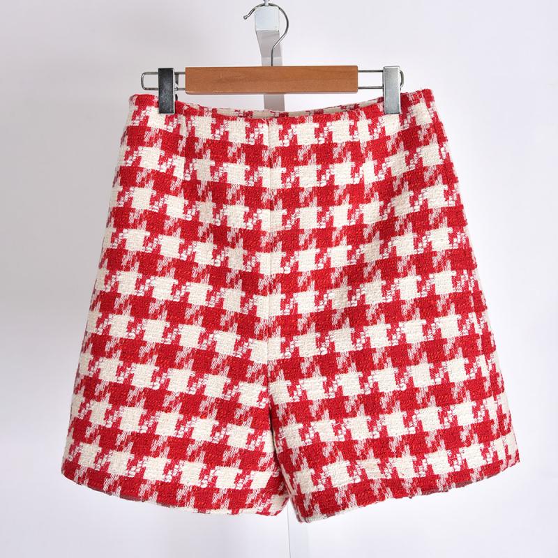 Houndstooth shorts | Womens Shorts Clothing Shorts