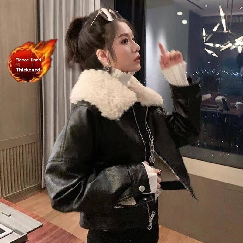 Jacket with detachable sheepskin collar | Womens Jackets Clothing Jackets