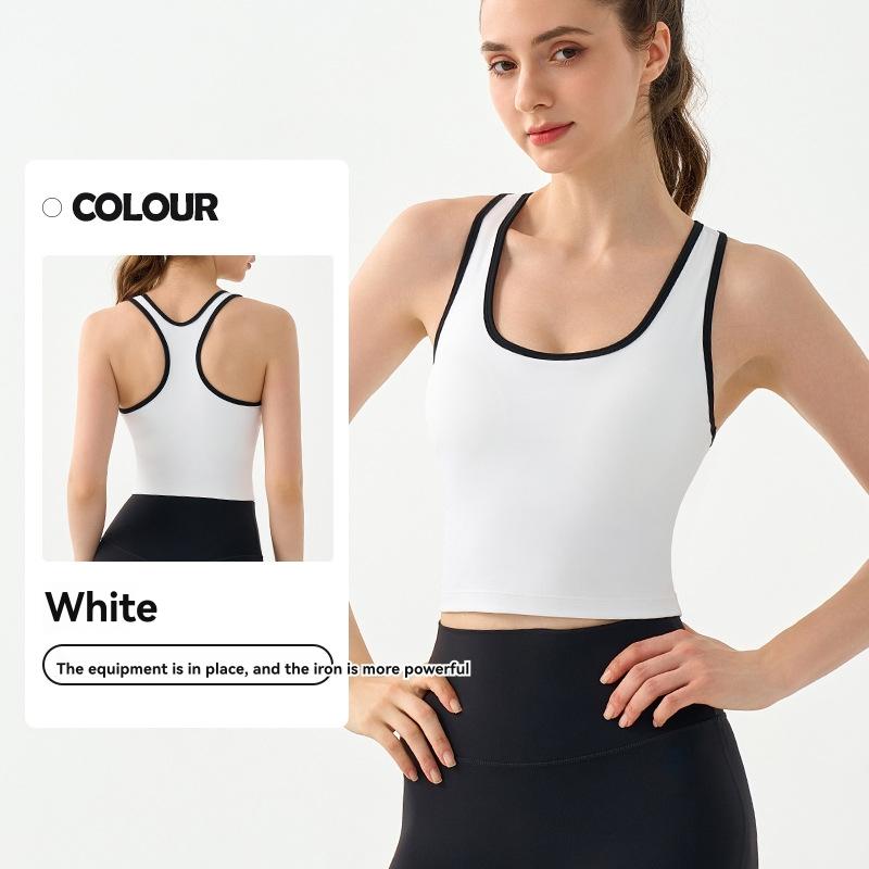 Knitted top with contrast details | Womens Tops Clothing Tops