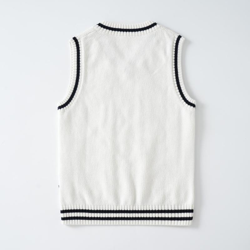 Knitted top with contrasting trim | Womens Tops Clothing Tops