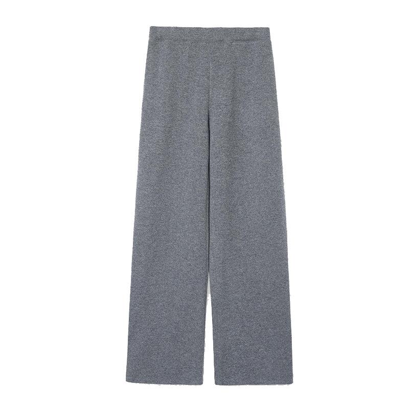 Knitted wideleg pants | Womens Trousers Clothing Trousers