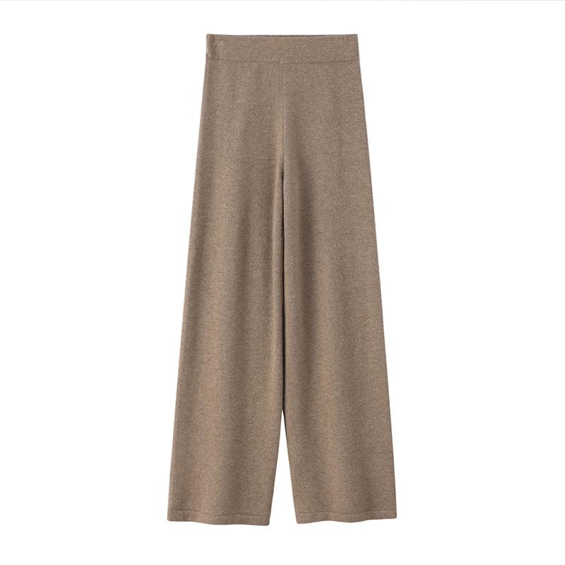 Knitted wideleg pants | Womens Trousers Clothing Trousers