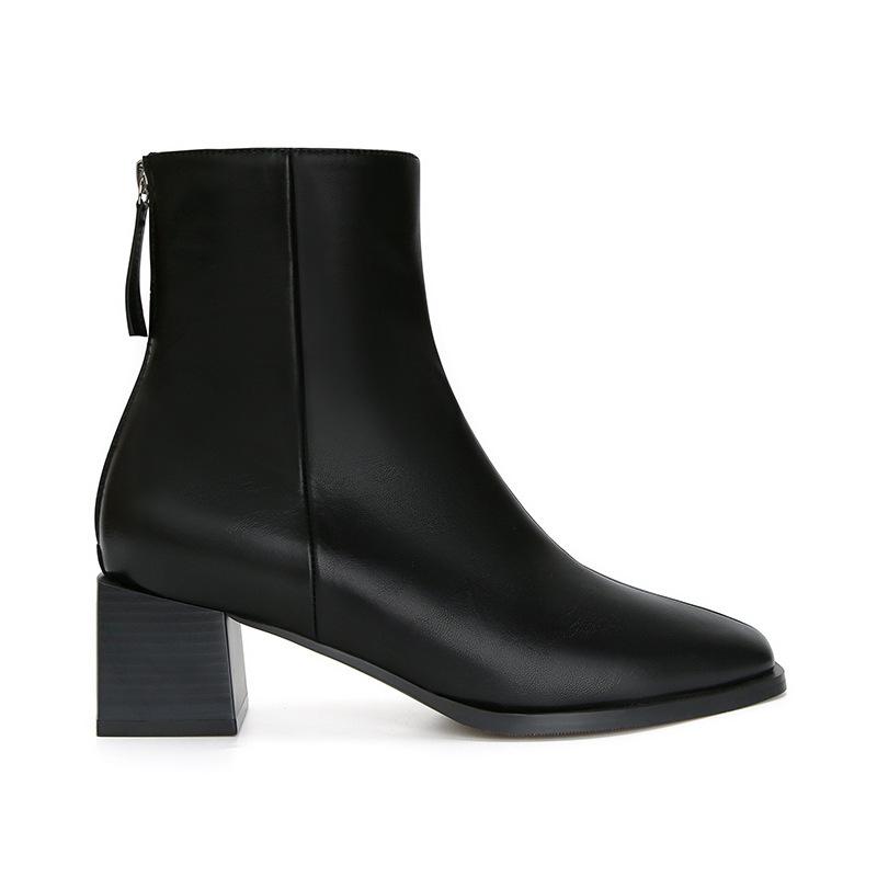 Leather ankle boots with block heel | Womens Boots & Ankle Boots Boots & Ankle Boots Boots & Ankle Boots