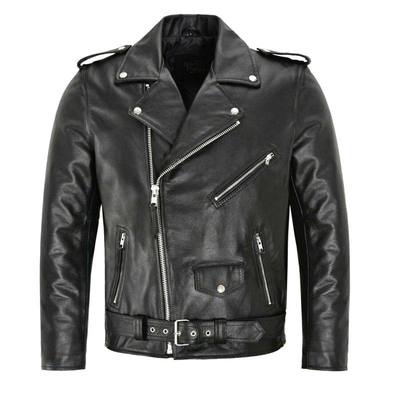 Leather biker jacket | Womens Jackets Clothing Jackets