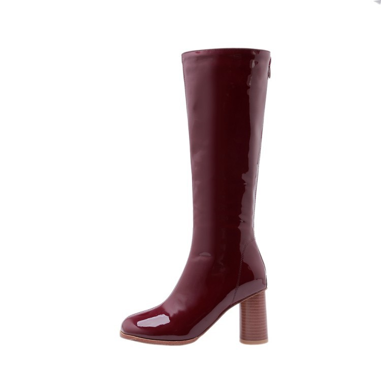 Leather boots with zip | Womens Boots & Ankle Boots Boots & Ankle Boots Boots & Ankle Boots