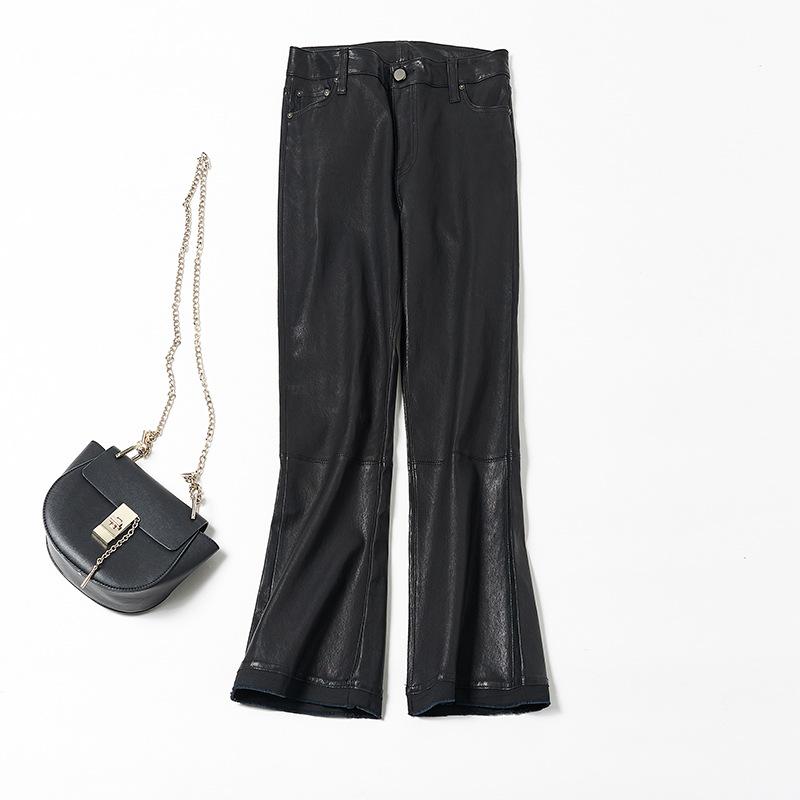 Leather-effect skinny pants | Womens Trousers Clothing Trousers