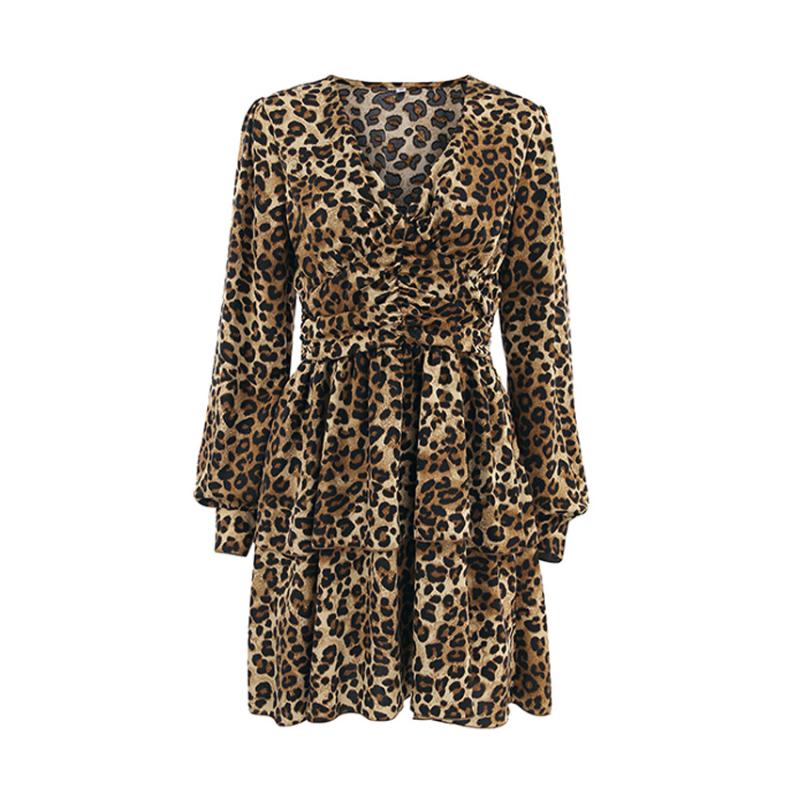 Leopard-print long dress | Womens Dresses & Jumpsuits Clothing Dresses & Jumpsuits