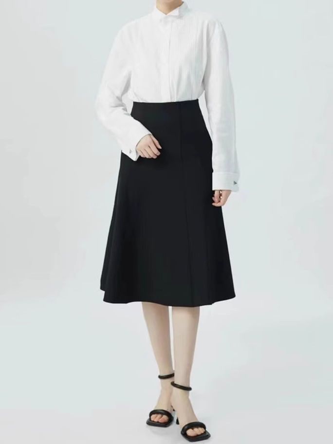 Long flared skirt | Womens Skirts Clothing Skirts