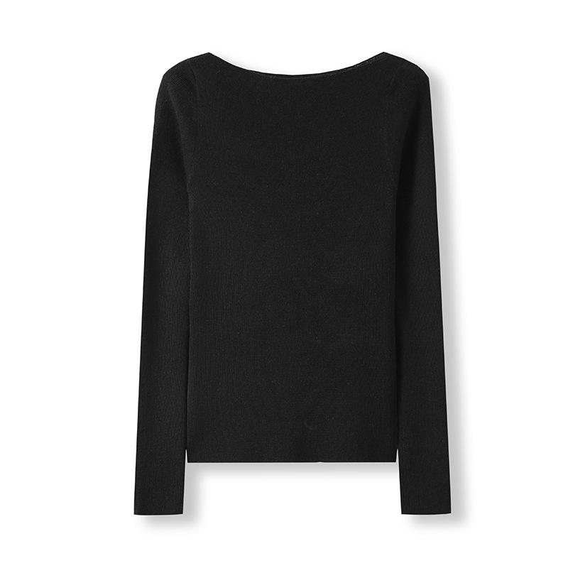 Long-sleeved knitted t-shirt | Womens T-Shirts Clothing T-Shirts