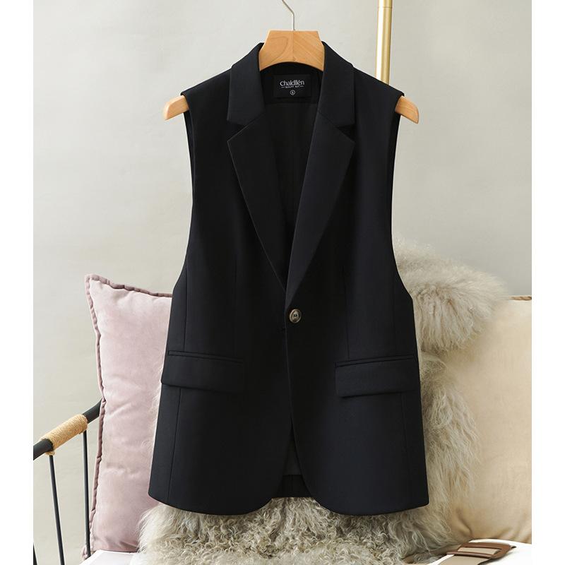 Long vest with openings | Womens Vests Clothing Vests