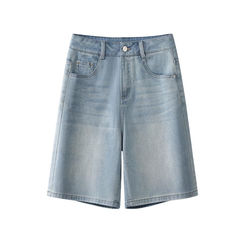 Loose denim shorts | Womens Shorts Clothing Shorts