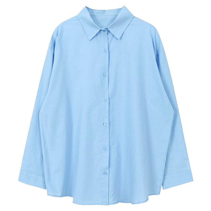 Lyocell shirt with hidden buttons | Womens Shirts & Blouses Clothing Shirts & Blouses