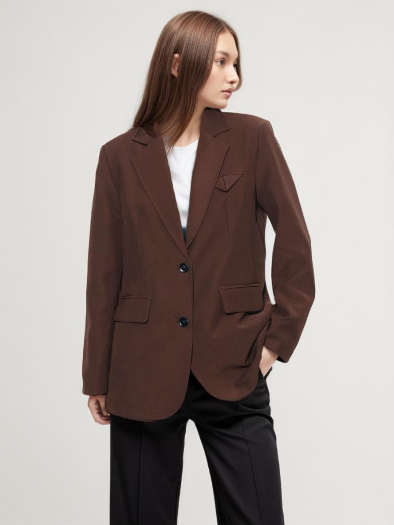 Micro houndstooth suit blazer | Womens Blazers Blazers Blazers