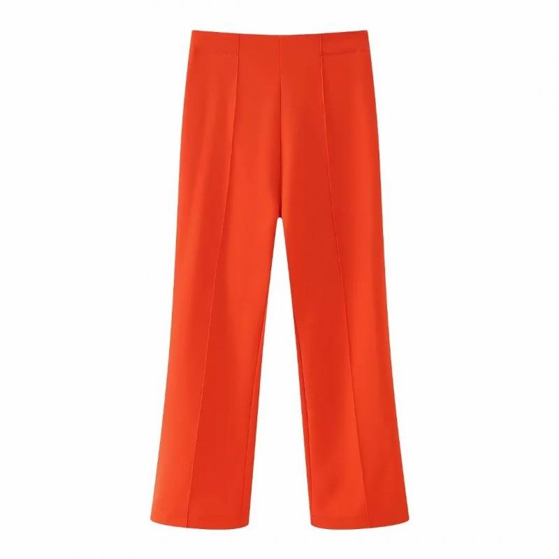 Mid-rise flared pants | Womens Trousers Clothing Trousers