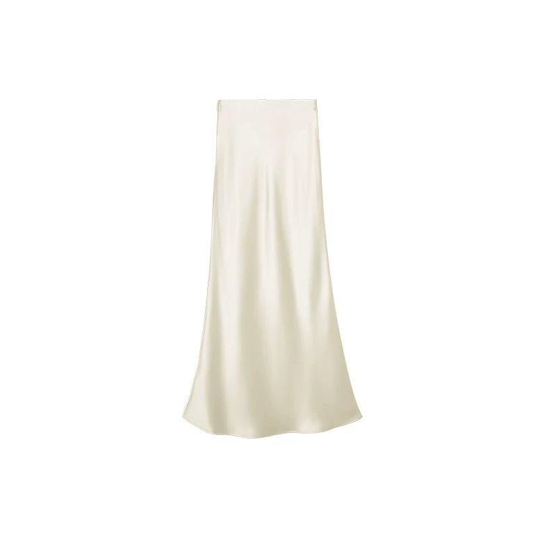 Midi satin skirt | Womens Skirts Clothing Skirts